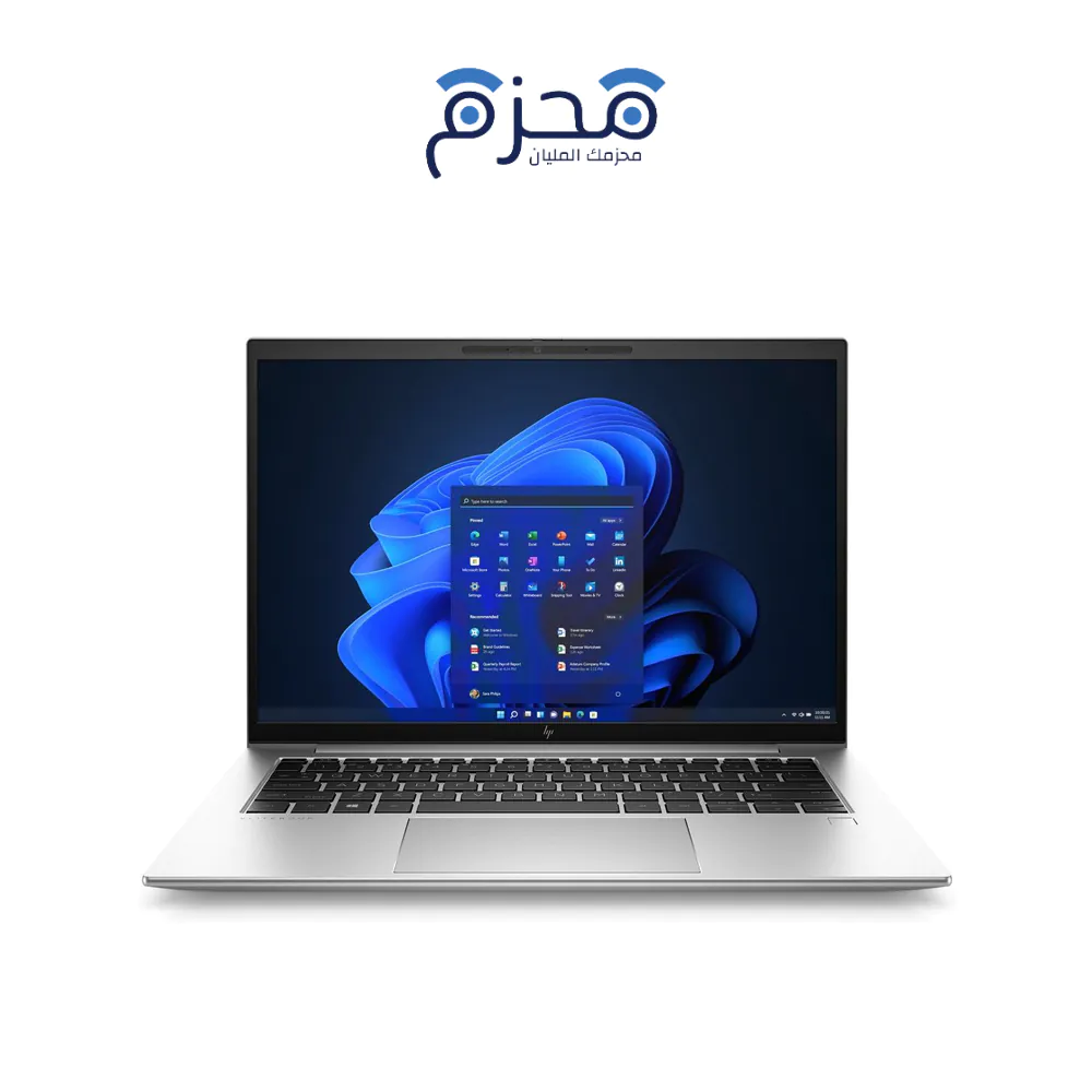 ⁦اتش بي ايليت بوك لابتوب 2 في 1 متحول ذكاء اصطناعي مع كوبايلوت+ 14 بوصة انتل كور ألترا 7 32 جيجابايت رام 1 تيرابايت اس اس دي⁩ - الصورة ⁦1⁩