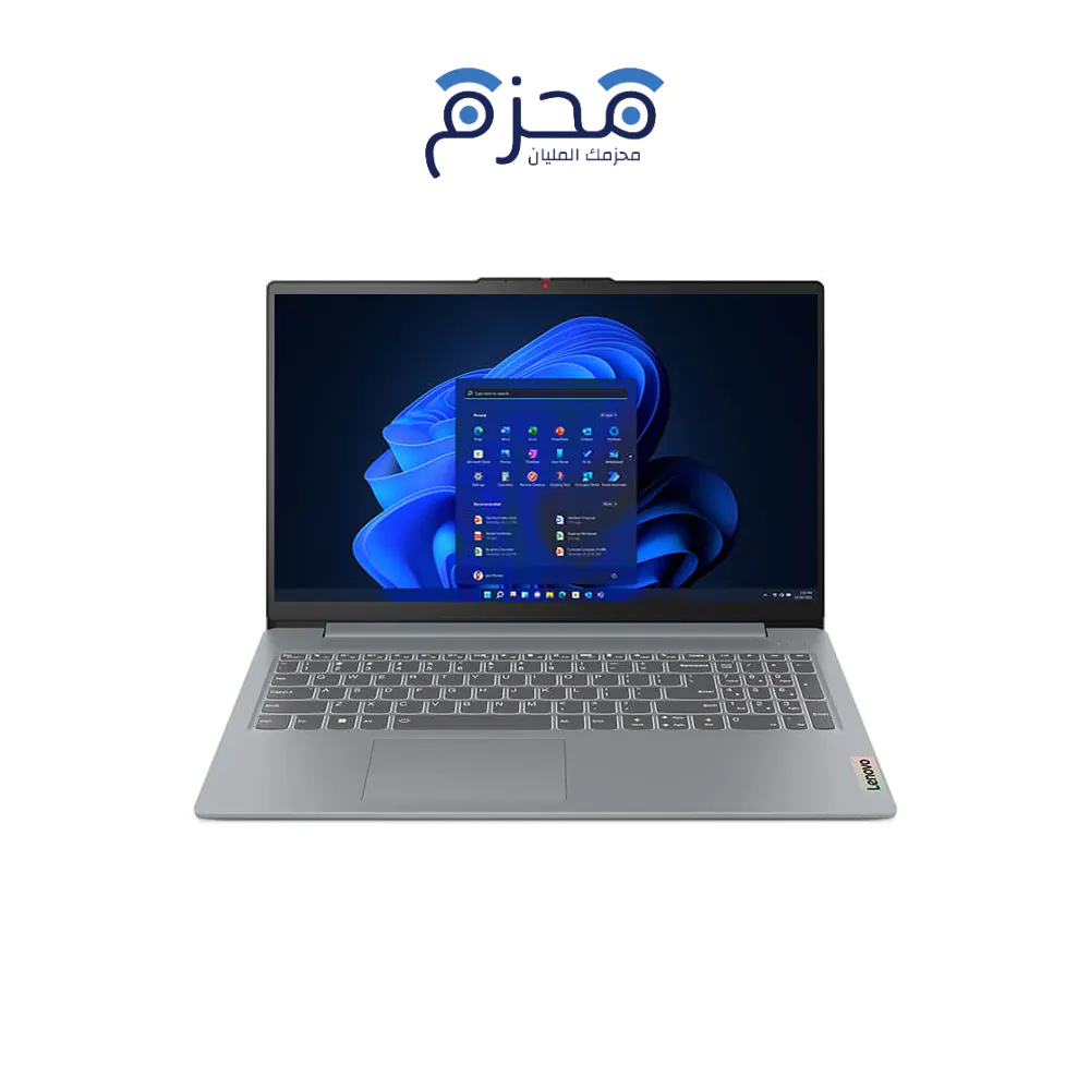 ⁦لينوفو ايدياباد سليم 3 لابتوب 15.6 بوصة انتل كور آي3 8 جيجابايت رام قرص صلب SSD بسعة 512 جيجابايت ويندوز 11⁩ - الصورة ⁦1⁩