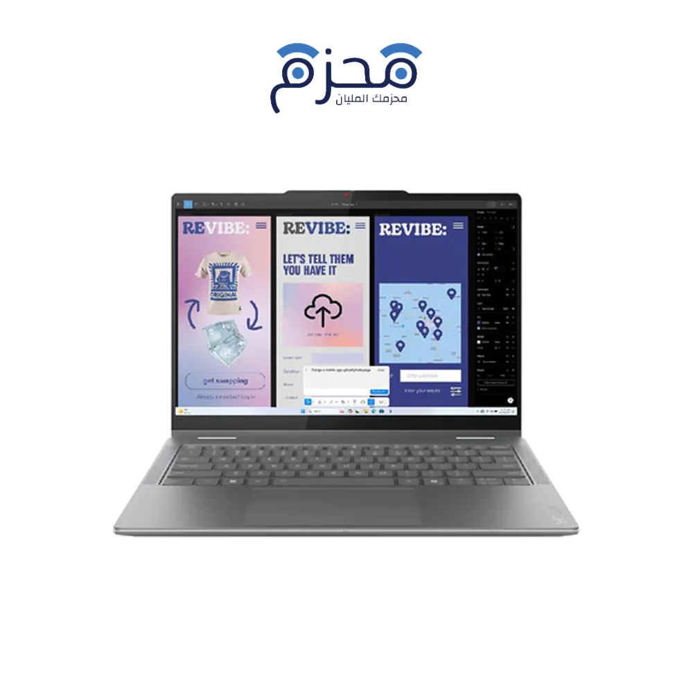 product-image-1088 لينوفو يوجا 7 لابتوب 2 في 1 متحول ذكاء اصطناعي مع كوبايلوت+ 14 بوصة انتل كور ألترا 7 16 جيجابايت رام 1 تيرابايت اس اس دي - الصورة 1