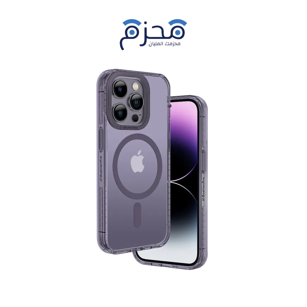 ⁦Ammazingthing - جراب مينيمال ماج سيف ايفون 14 برو 6.1 شفاف⁩ - الصورة ⁦1⁩