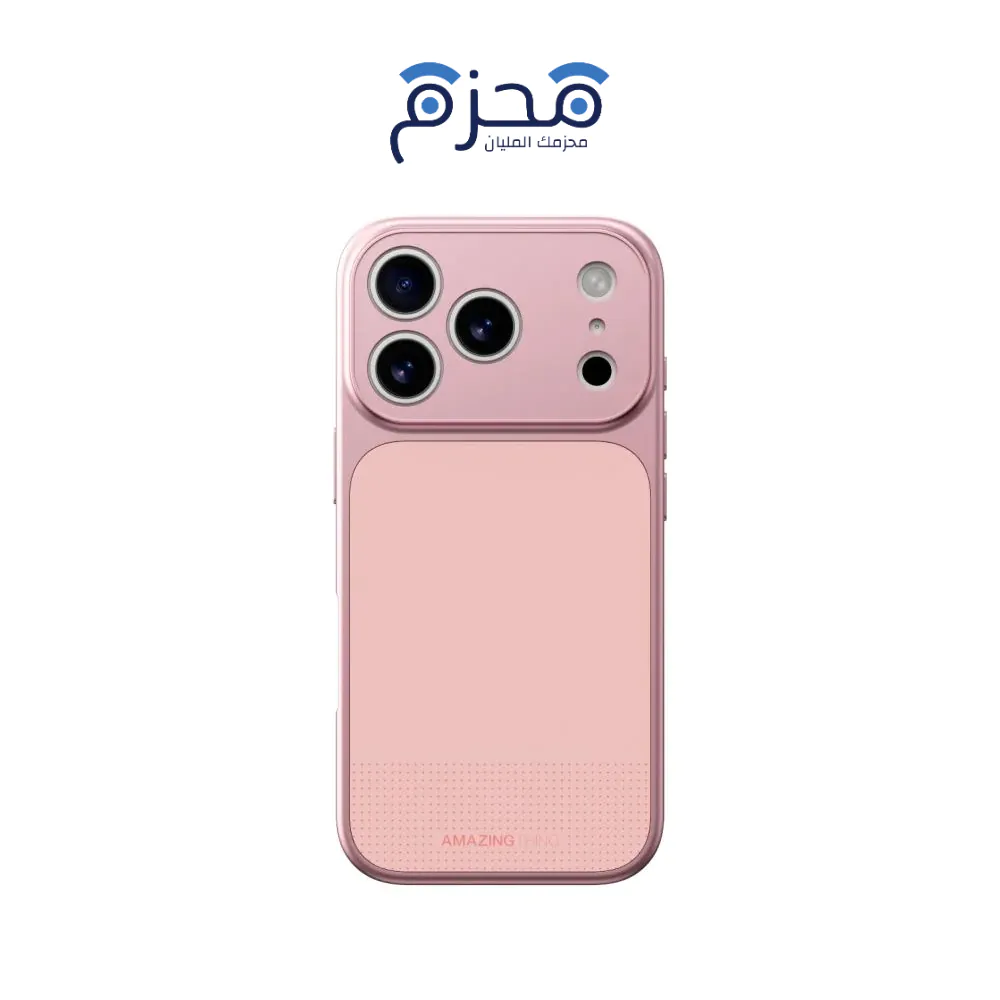 ⁦Ammazingthing - جراب MINIMAL MAG ايفون 17 برو ماكس وردي⁩ - الصورة ⁦1⁩