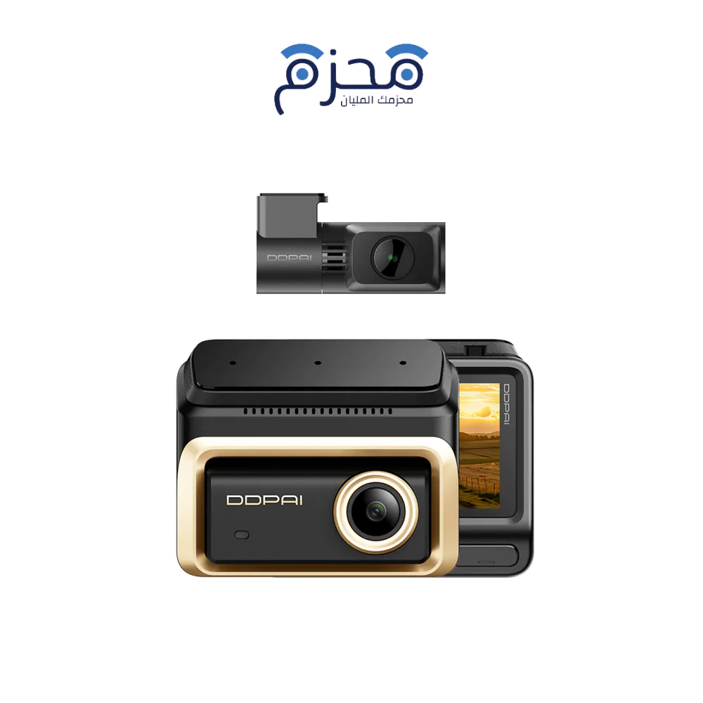 ⁦DDPAI - داش كام Z90 Dual أمامية خلفية⁩ - الصورة ⁦1⁩