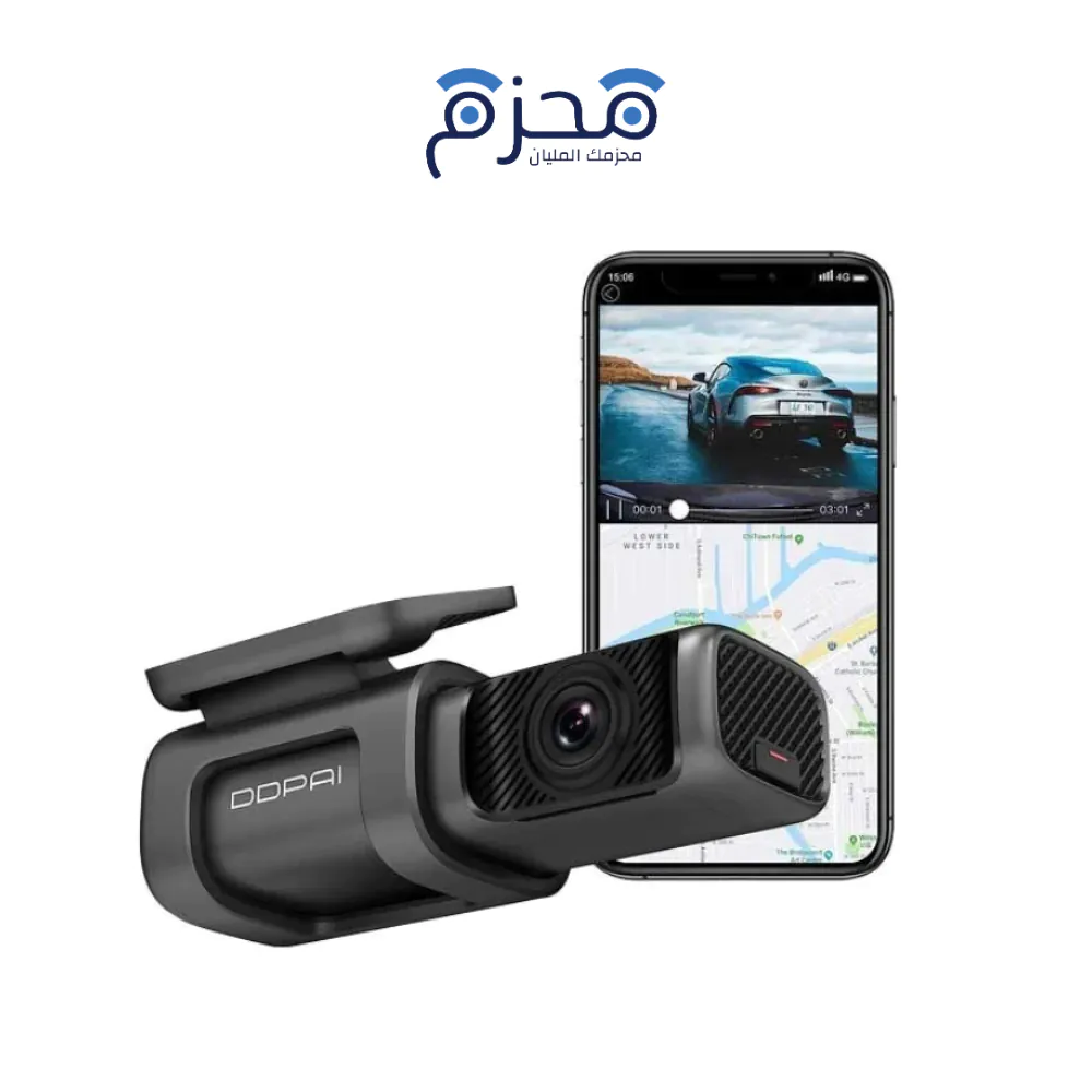 ⁦DDPAI - كاميرا داش كام Mini 5 أمامية 4K 4G⁩ - الصورة ⁦1⁩