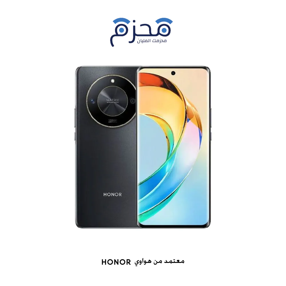 ⁦Honor - X9b 256GB أسود⁩ - الصورة ⁦1⁩