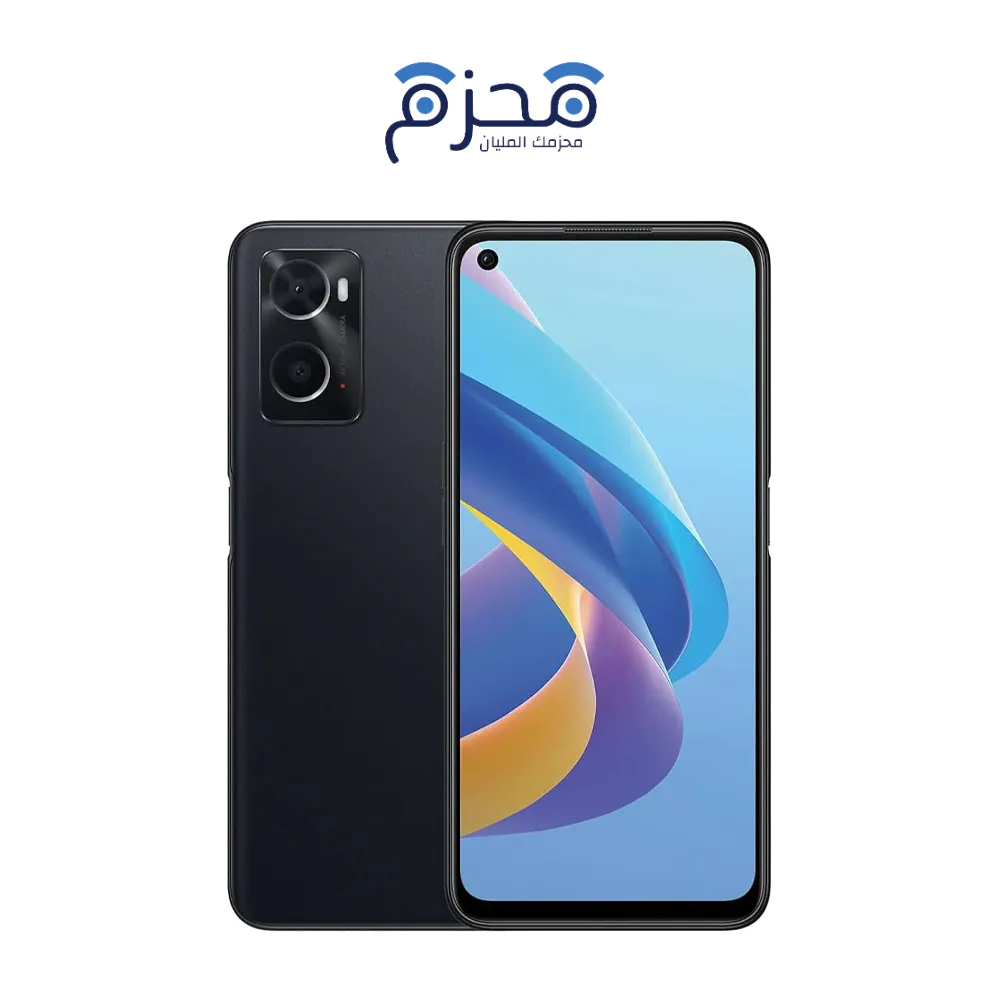 ⁦Oppo - A76 128GB أسود⁩ - الصورة ⁦1⁩
