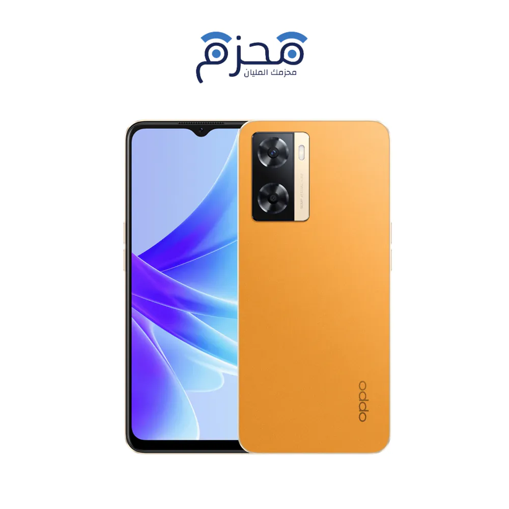 ⁦Oppo - A77 128GB برتقالي⁩ - الصورة ⁦1⁩