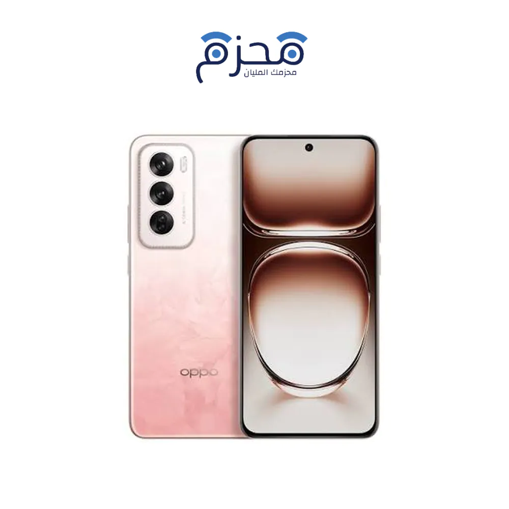 ⁦Oppo - Reno 12 512GB وردي⁩ - الصورة ⁦1⁩
