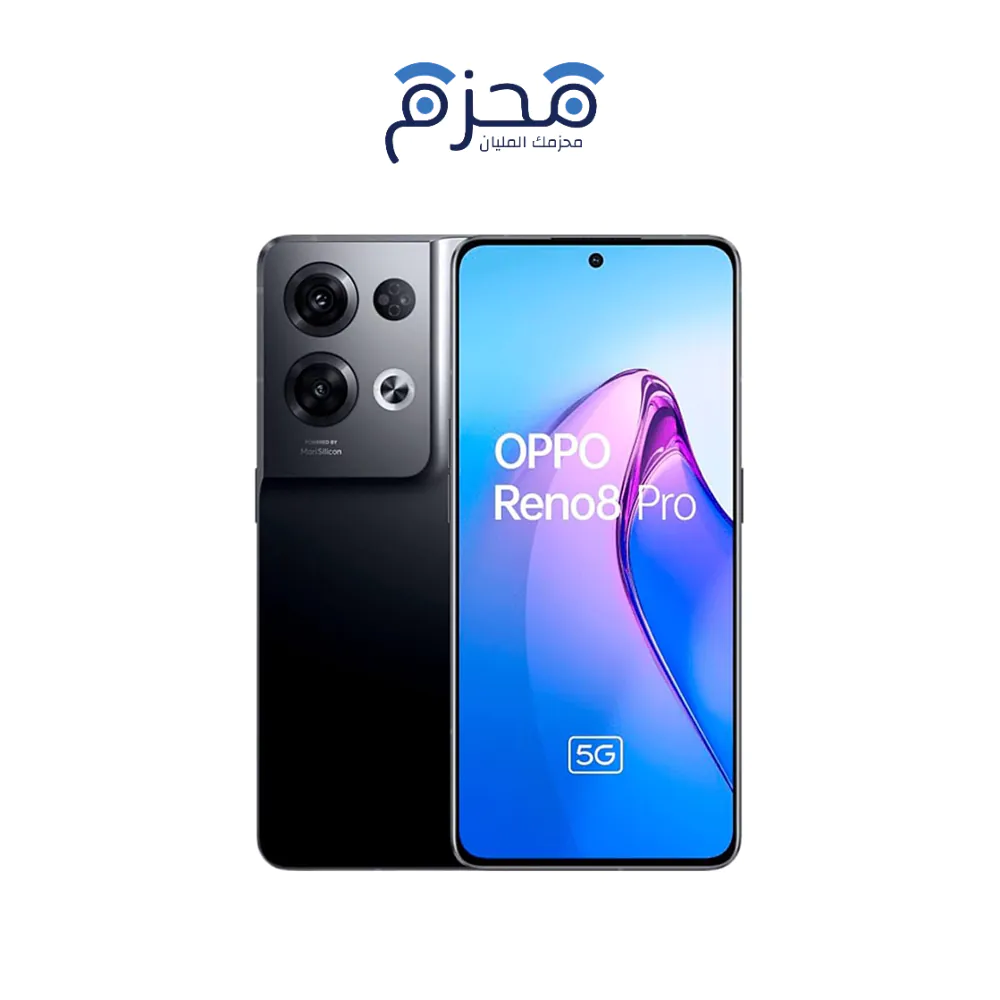 ⁦Oppo - Reno 8 Pro 256GB أسود⁩ - الصورة ⁦1⁩