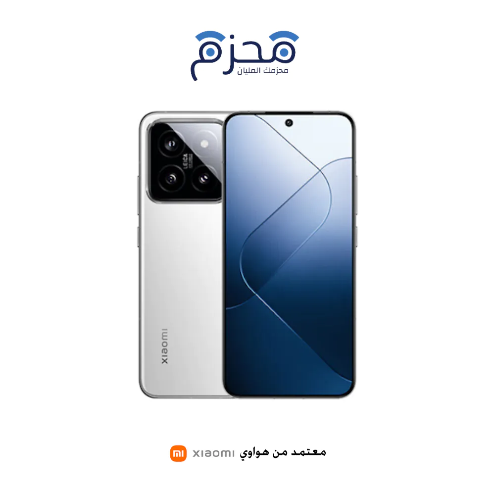 ⁦Xiaomi - شاومي 14 512GB أبيض⁩ - الصورة ⁦1⁩