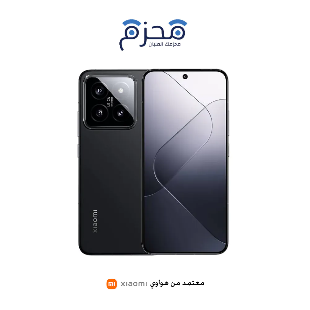 ⁦Xiaomi - شاومي 14 512GB أسود⁩ - الصورة ⁦1⁩