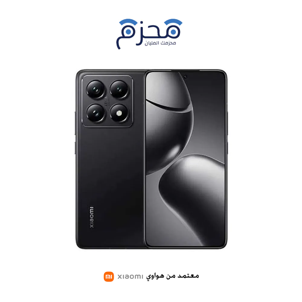 ⁦Xiaomi - شاومي 14T Pro 512GB أسود⁩ - الصورة ⁦1⁩