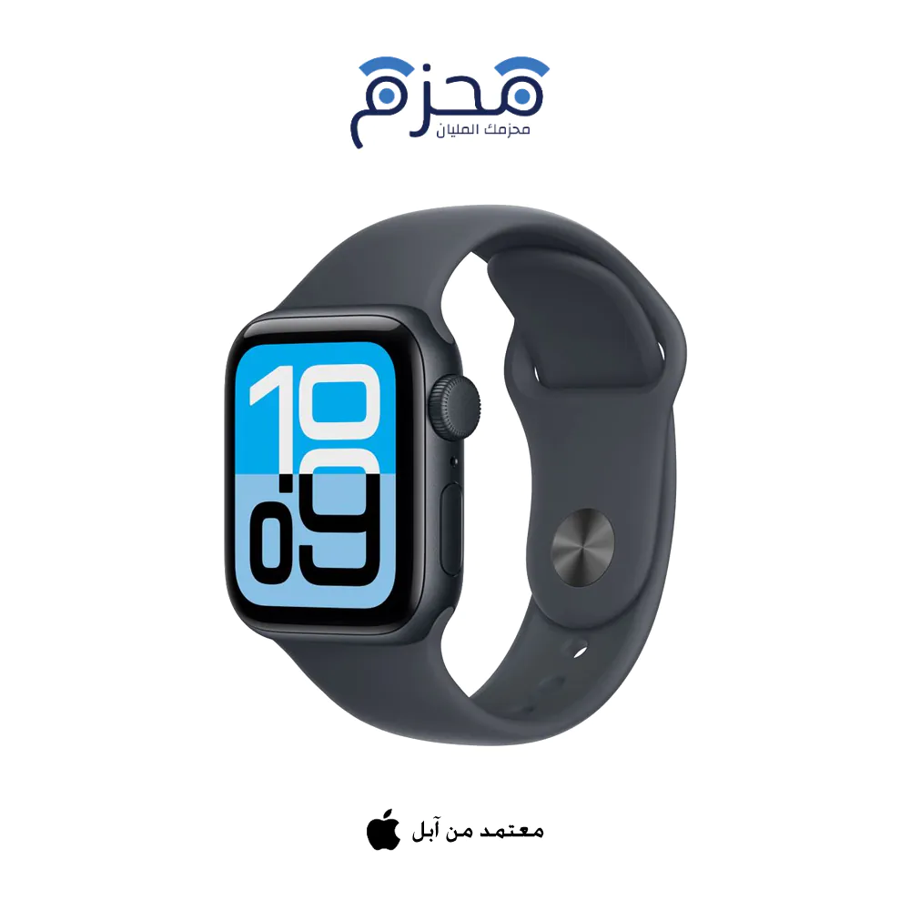 ⁦Apple - SE 3 40 ملم GPS منتصف الليل ألمنيوم⁩ - الصورة ⁦1⁩