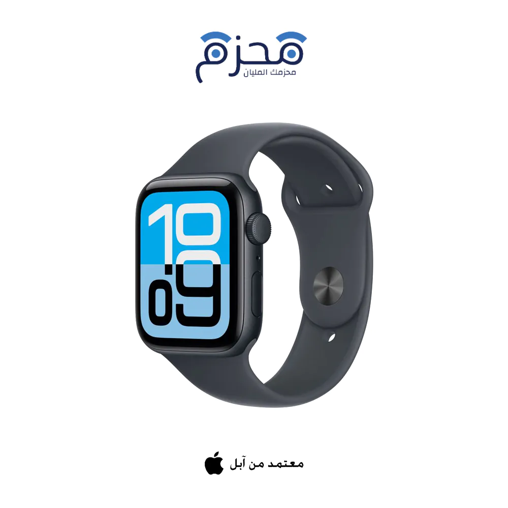 ⁦Apple - SE 3 (منتج مجدد درجة ب) 44 ملم GPS منتصف الليل ألمنيوم⁩ - الصورة ⁦1⁩