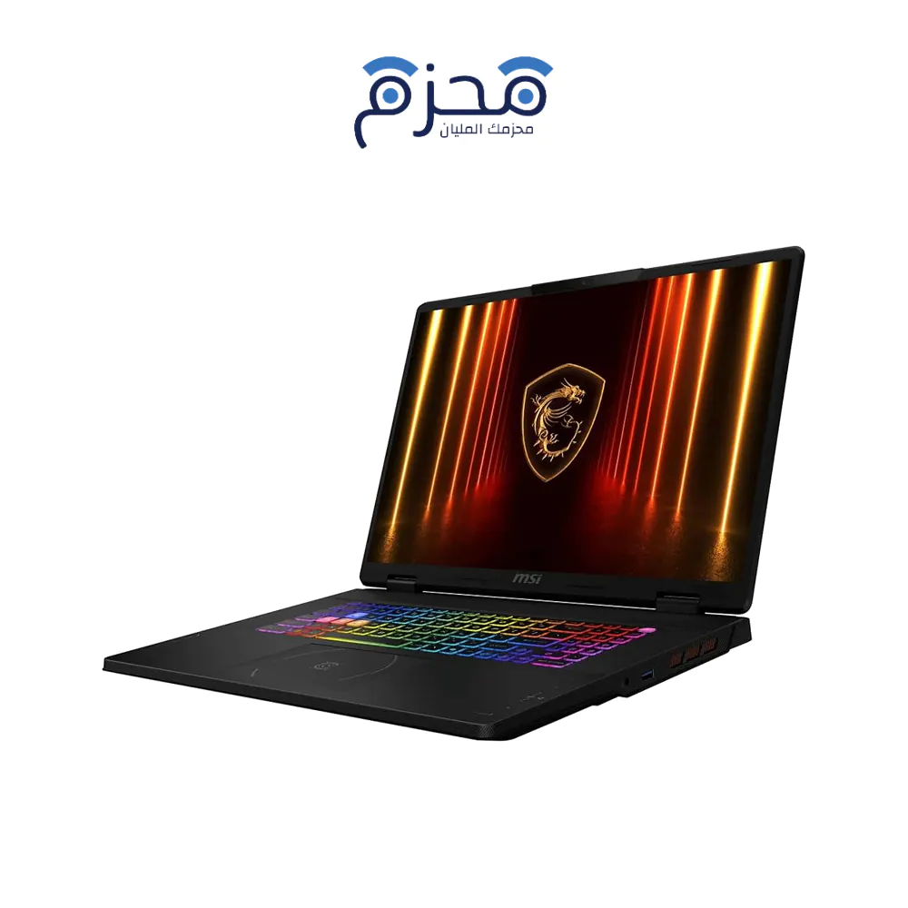 ⁦ام اس اي كروس هاير 17 أتش أكس الذكاء الاصطناعي لابتوب ألعاب الذكاء الاصطناعي 17 بوصة معالج انتل كور ألترا 9 16 جيجابايت رام اس اس دي NVMe PCIe تيرابايت ‎1‎ بسعة ‎4‎×4‎ الجيل⁩ - الصورة ⁦1⁩