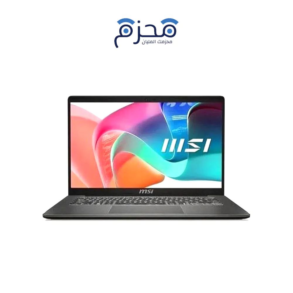 ⁦ام اس اي مودرن 14 لابتوب 14 بوصة انتل كور ‎5 8 جيجابايت رام قرص صلب SSD بسعة 512 جيجابايت ويندوز 11 هوم⁩ - الصورة ⁦1⁩