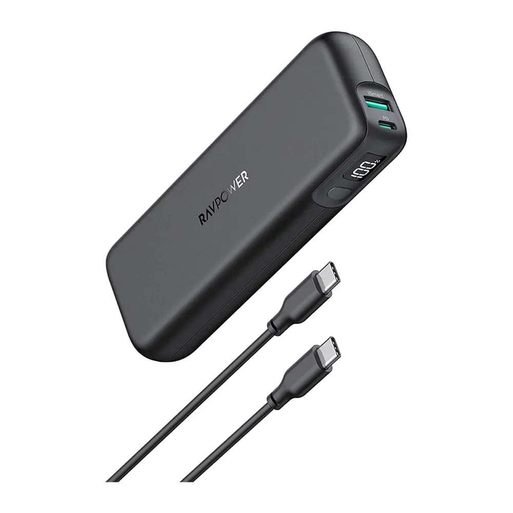 RAVPower – باور بنك 15000mAh 30W RAVPower – باور بنك 15000mAh 30W