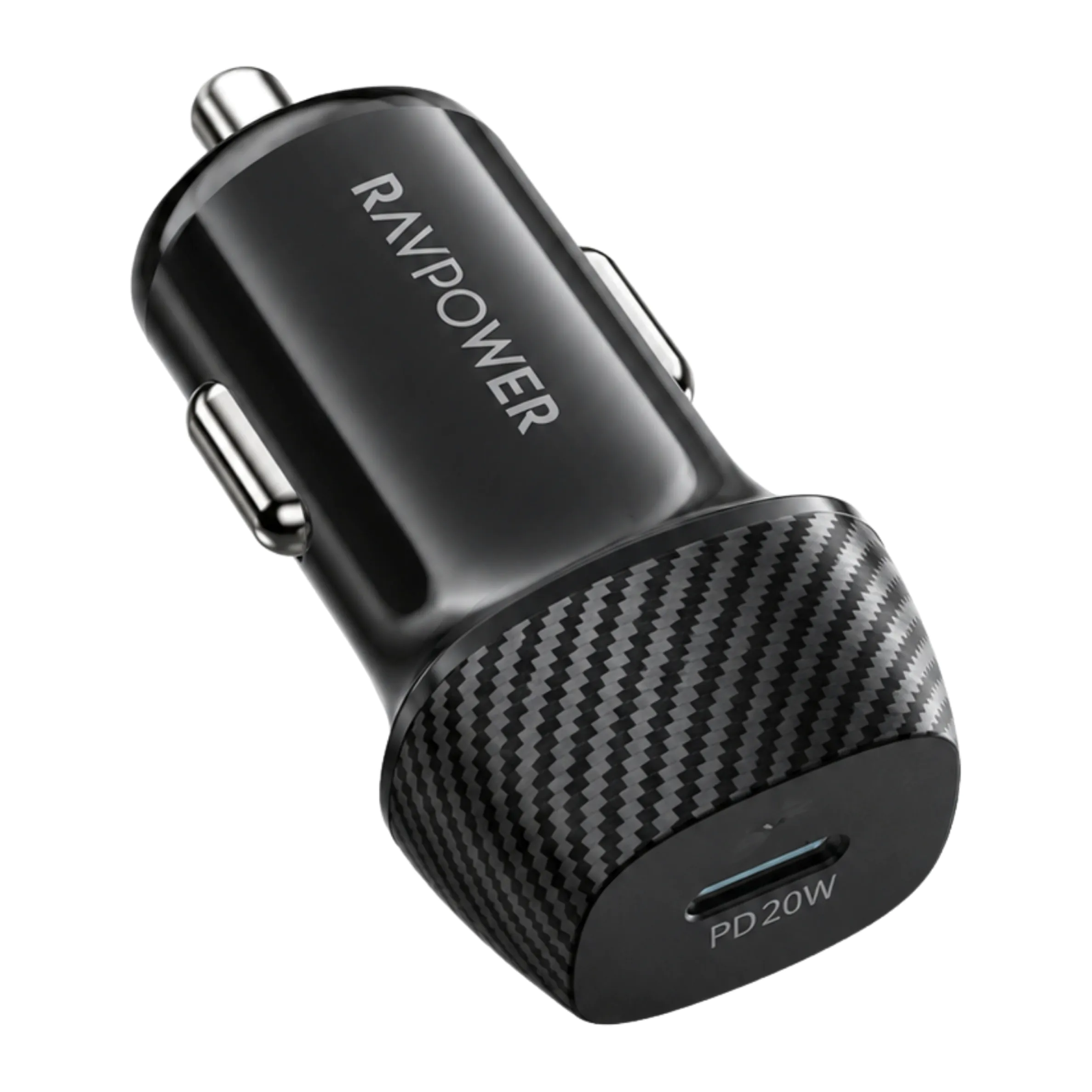 RAVPower – شاحن سيارة 20W USB C RAVPower – شاحن سيارة 20W USB C