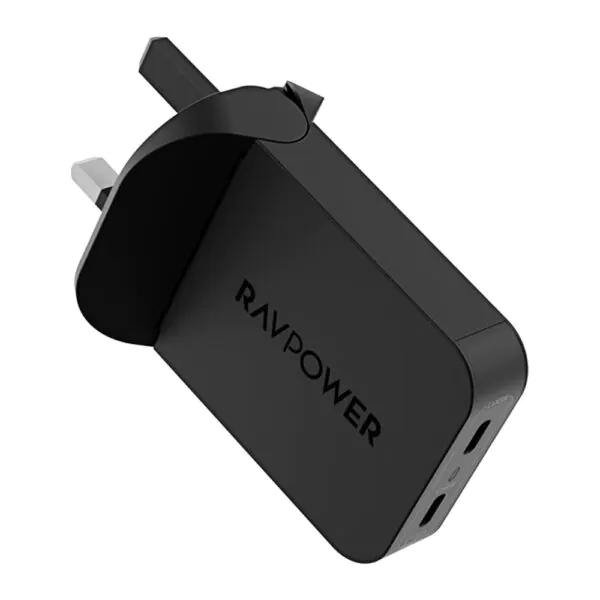 RAVPower – شاحن حائط 65W 2C1A