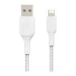 Belkin – كيبل لايتنينج الى USB-A 1 متر أبيض