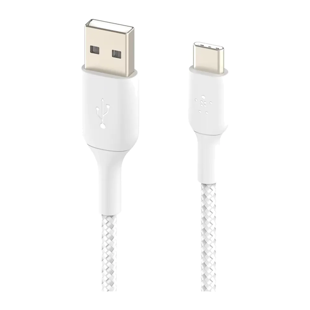 Belkin – كيبل تايب سي الى USB-A 1 متر أبيض Belkin – كيبل تايب سي الى USB-A 1 متر أبيض
