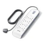 Belkin – وصلة كهرباء 8 منافذ مع حماية أسود