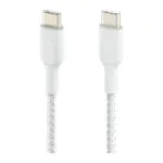 Belkin – كابل USB-C 60W أبيض