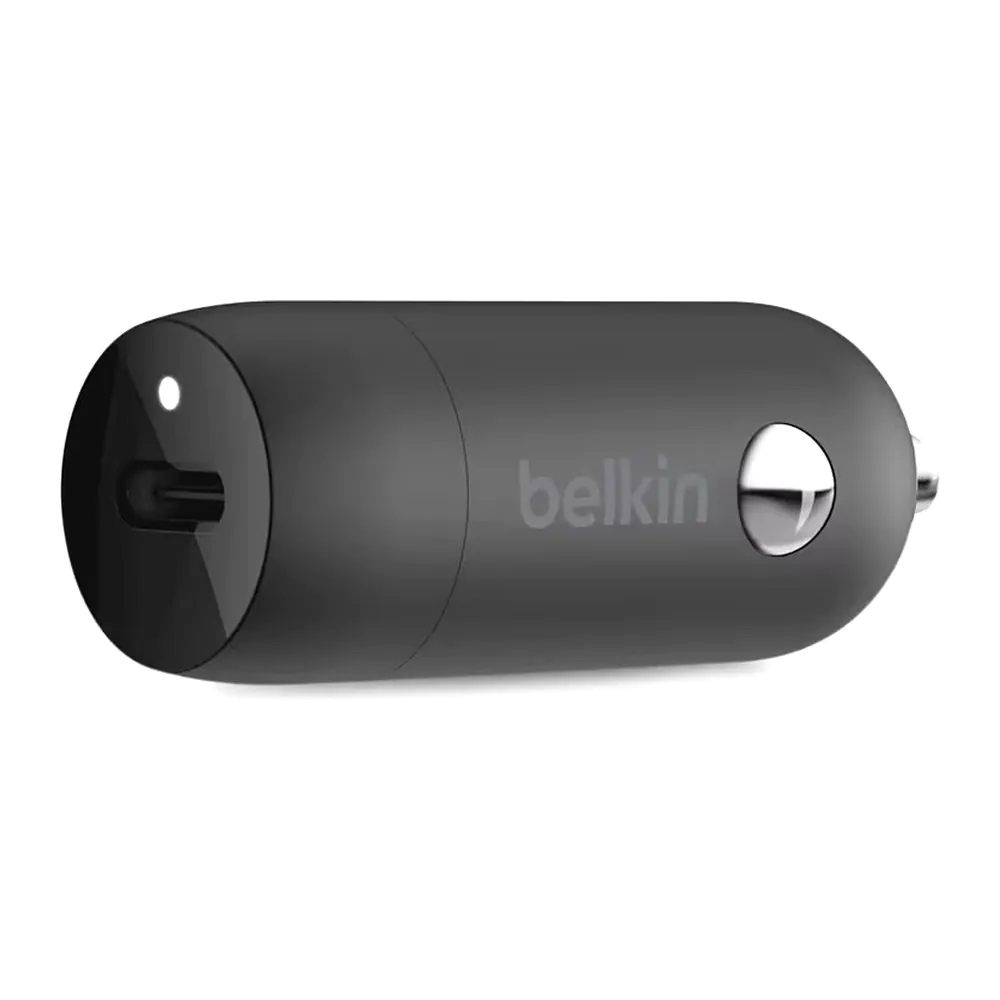 Belkin – شاحن سيارة 20W أسود Belkin – شاحن سيارة 20W أسود