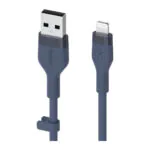 Belkin – كيبل USB-A الى لايتنينج سيليكون 1 متر أزرق