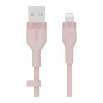 Belkin – كيبل USB-A الى لايتنينج سيليكون 1 متر وردي