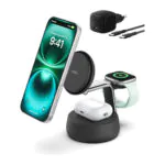 Belkin – شاحن لاسلكي إيربودز أسود