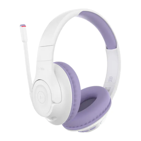 Belkin – سماعة رأس للأطفال SoundForm مع مايكروفون لافندر