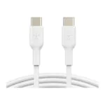 Belkin – كيبل تايب سي الى تايب سي 60W 1 متر أبيض
