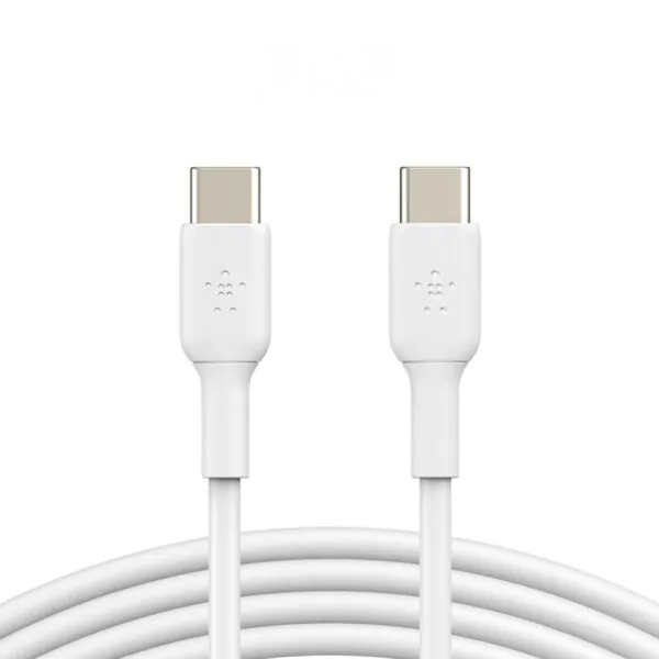 Belkin – كيبل تايب سي الى تايب سي 60W 2 متر أبيض