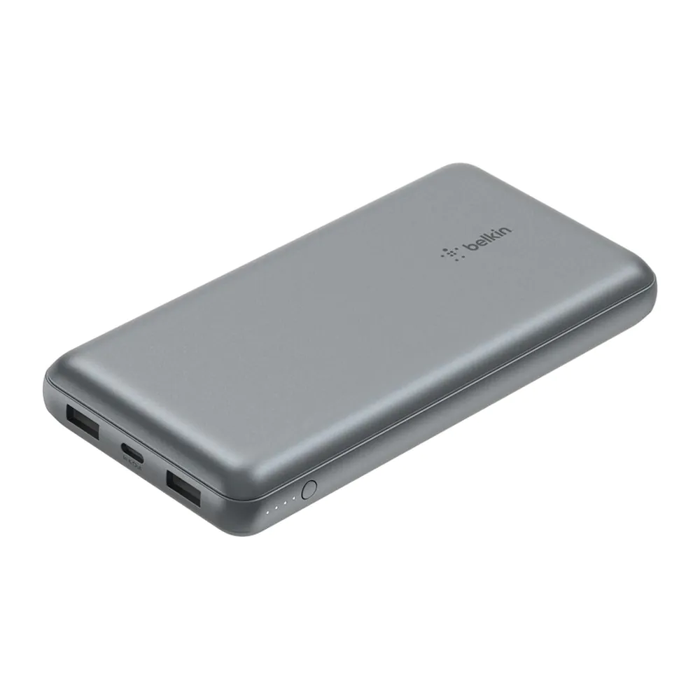 Belkin – باور بنك BoostCharge 15W رمادي Belkin – باور بنك BoostCharge 15W رمادي