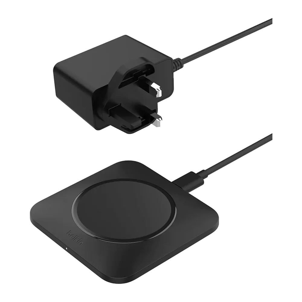 Belkin – شاحن لاسلكي BoostCharge Pro 15W Belkin – شاحن لاسلكي BoostCharge Pro 15W