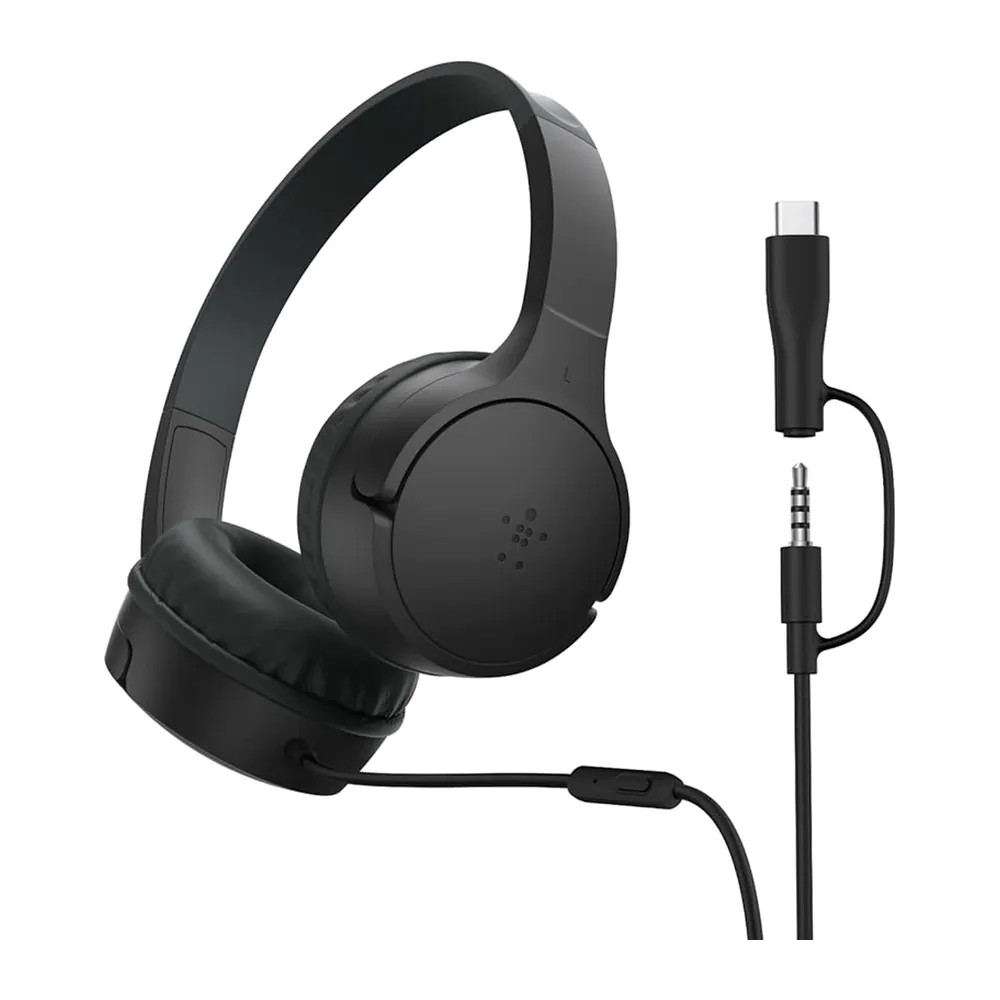 Belkin – سماعة رأس أسود Belkin – سماعة رأس أسود