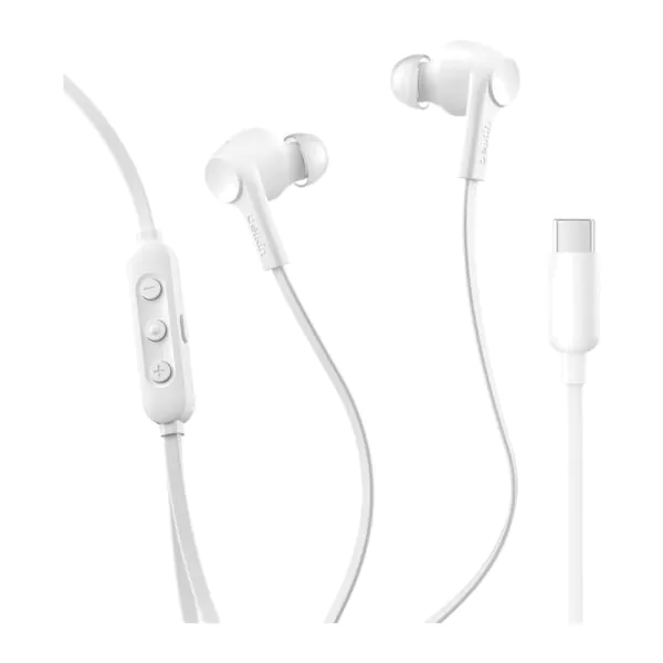 Belkin – سماعات أبيض