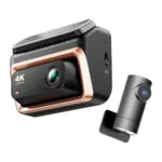 DDPAI – داش كام Z60 Pro ثلاثية القناة أمامية خلفية داخلية GPS