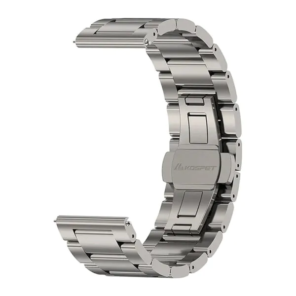 Kospet – حزام ستانلس ستيل 22mm Strap2 – فضي