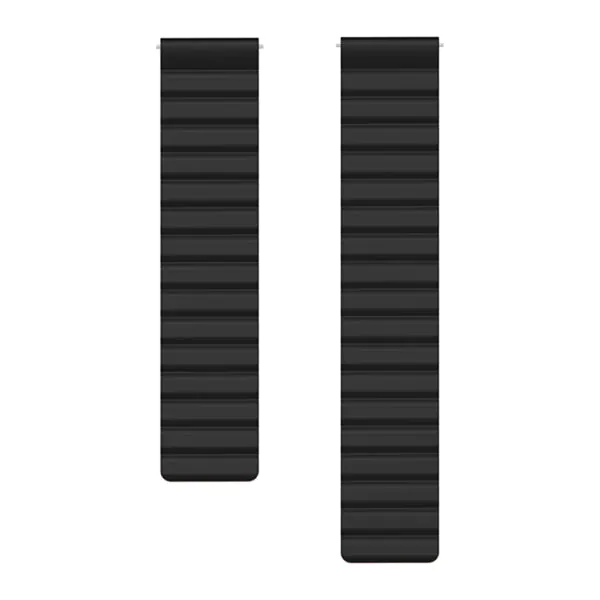 Kospet – حزام نايلون منسوج Air Loop Alpha 22mm – أسود