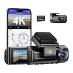 Azdome – كاميرا داش كام ثنائية العدسات M550 Pro