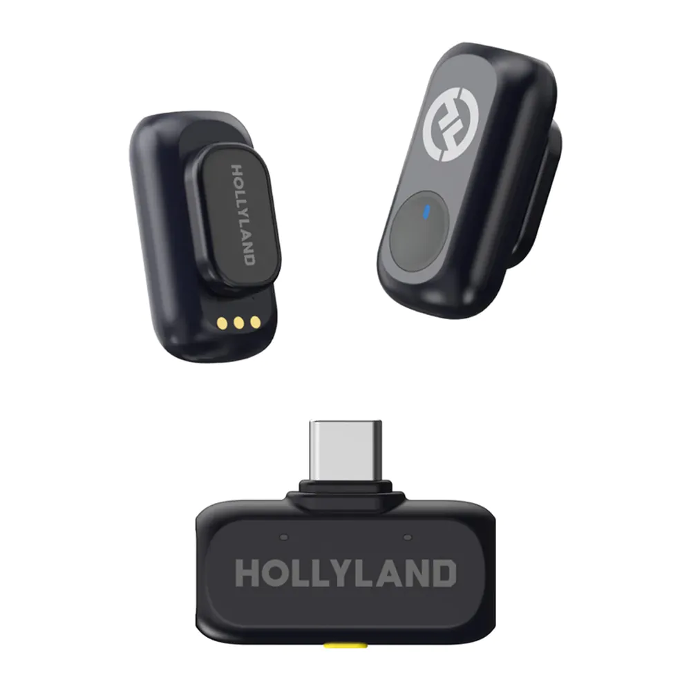 Hollyland – مايكروفون لاسلكي مصغر LARK A1 Mini DUO Type-C