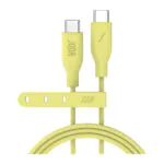 JODA – كابل C to C سيليكون 60W 1م – أصفر