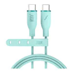 JODA SLIP – كابل C to C سيليكون 60W 1م – أخضر