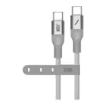 JODA Flex 60 – كابل C to C نايلون 60W 1.2م – تيتانيوم