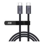 JODA Titan 240 – كابل C to C نايلون 240W 2م – أسود
