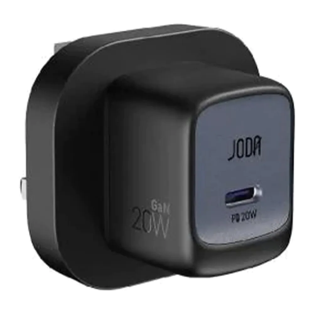 JODA – شاحن سيارة USB-C 20W – أسود JODA – شاحن سيارة USB-C 20W – أسود