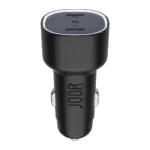 JODA – شاحن سيارة USB-C 60W منفذين – أسود