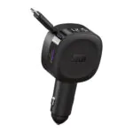 JODA – CarFlex شاحن سيارة 60W مع كابل مدمج