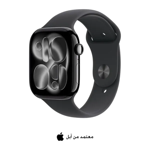 Apple – Series 11 46 ملم GPS أسود ألمنيوم + 8 خيارات ألوان